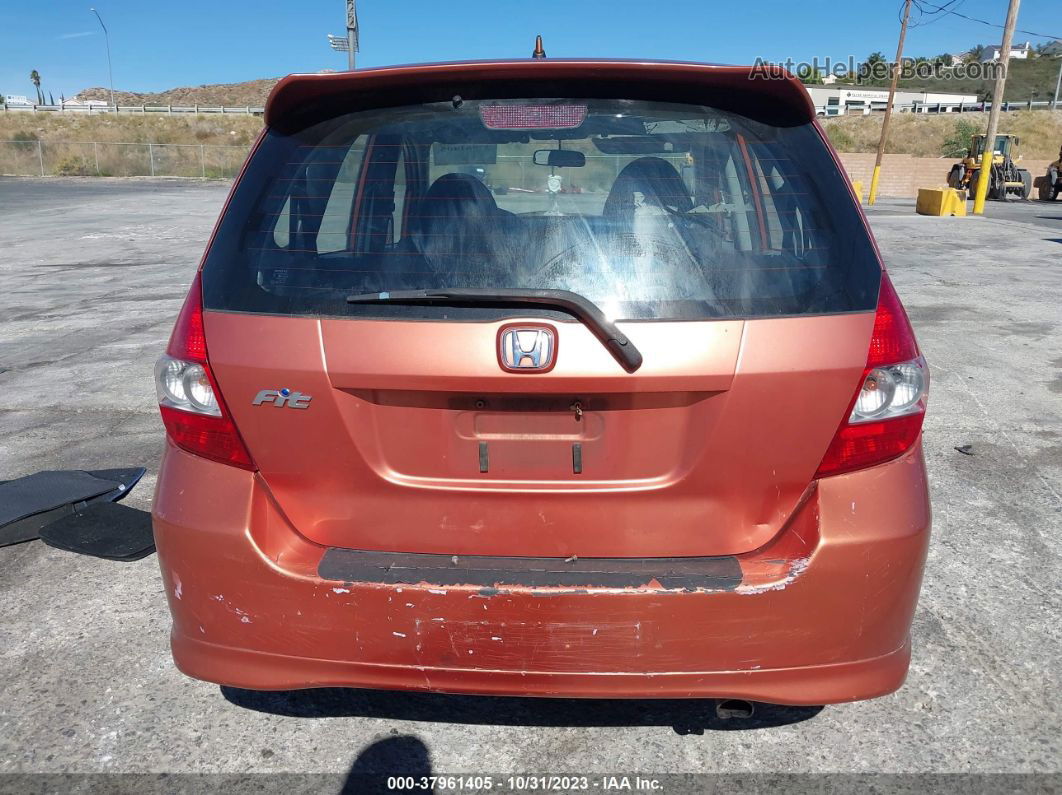 2008 Honda Fit Sport Gold vin: JHMGD38658S059086