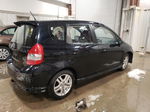 2008 Honda Fit Sport Black vin: JHMGD38658S066281