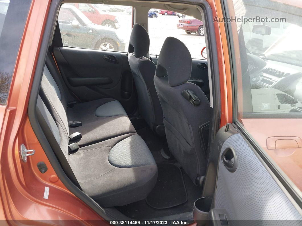 2008 Honda Fit Sport Orange vin: JHMGD38668S015467