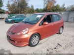 2008 Honda Fit Sport Orange vin: JHMGD38668S015467