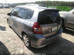 2008 Honda Fit Sport Gray vin: JHMGD38668S043172