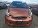 2008 Honda Fit Sport Orange vin: JHMGD38668S043267