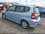 2008 Honda Fit Sport Light Blue vin: JHMGD38668S046430