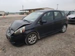 2008 Honda Fit Sport Black vin: JHMGD38668S049473