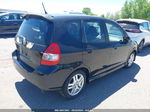 2008 Honda Fit Sport Black vin: JHMGD38678S005370