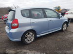 2008 Honda Fit Sport Blue vin: JHMGD38678S031354