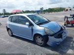 2008 Honda Fit Sport Blue vin: JHMGD38678S044153