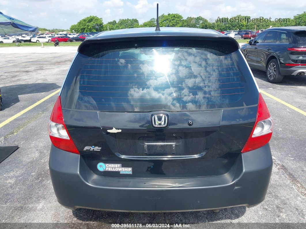 2008 Honda Fit Sport Blue vin: JHMGD38678S044153