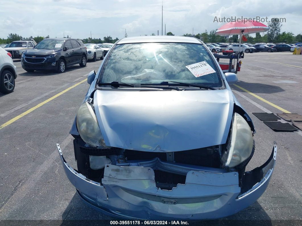 2008 Honda Fit Sport Blue vin: JHMGD38678S044153