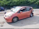 2008 Honda Fit Sport Orange vin: JHMGD38688S024820