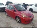 2008 Honda Fit Sport Red vin: JHMGD38688S051547