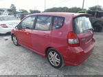 2008 Honda Fit Sport Red vin: JHMGD38688S051547