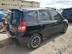 2008 Honda Fit Sport Black vin: JHMGD38688S072172