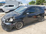 2008 Honda Fit Sport Black vin: JHMGD38688S072172