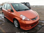 2008 Honda Fit Sport Orange vin: JHMGD38698S013230