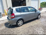 2008 Honda Fit Sport Silver vin: JHMGD38698S053016