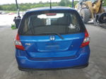 2008 Honda Fit Sport Синий vin: JHMGD386X8S013527