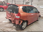 2008 Honda Fit Sport Orange vin: JHMGD386X8S024785