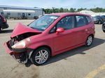 2008 Honda Fit Sport Red vin: JHMGD386X8S032367