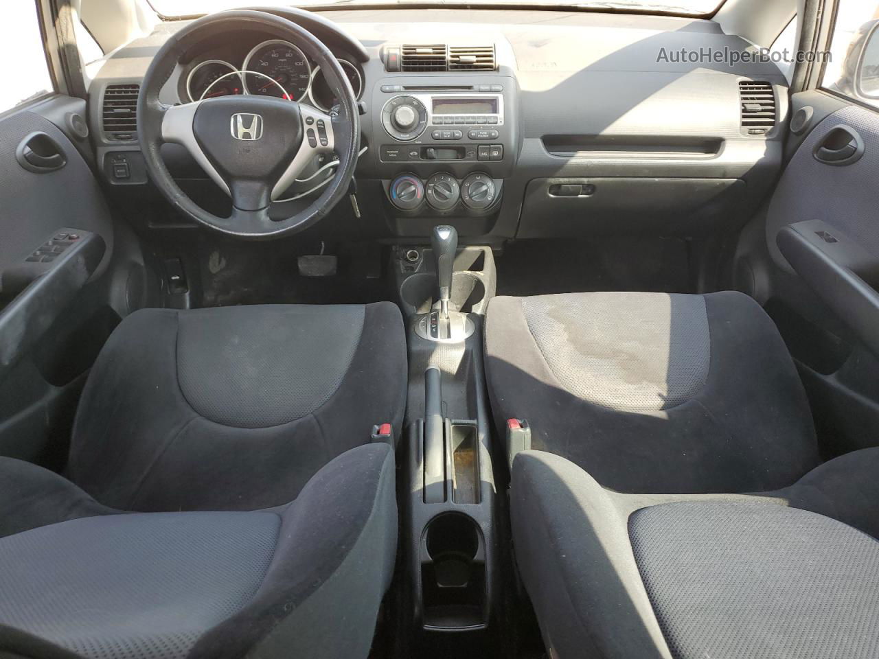 2008 Honda Fit Sport Серый vin: JHMGD386X8S038184