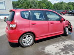 2008 Honda Fit Sport Red vin: JHMGD386X8S067345