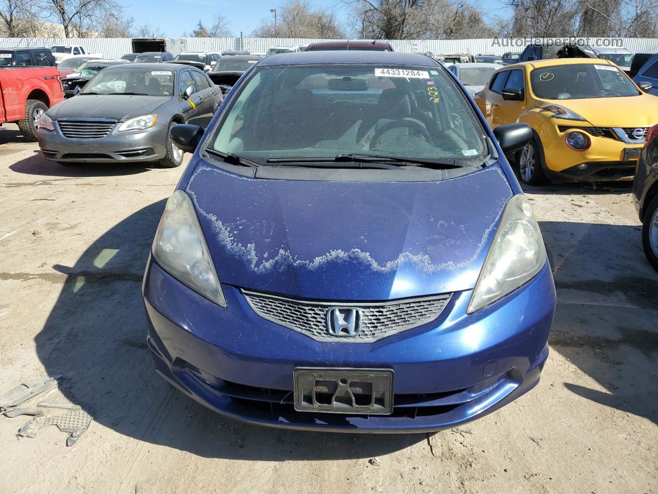 2009 Honda Fit  Blue vin: JHMGE87209S061967