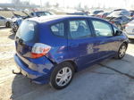 2009 Honda Fit  Синий vin: JHMGE87209S061967