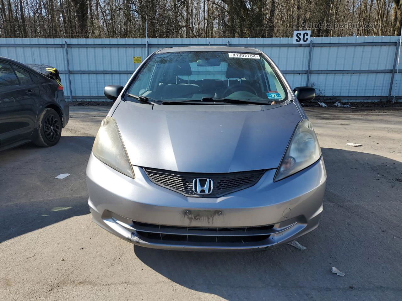 2009 Honda Fit  Silver vin: JHMGE87219S040321