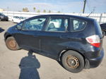 2009 Honda Fit  Черный vin: JHMGE87219S065901