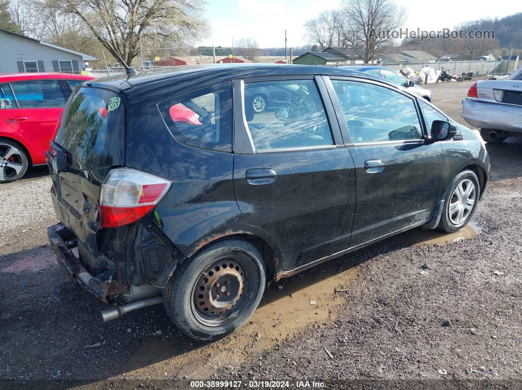 2009 Honda Fit   Black vin: JHMGE87229S063302