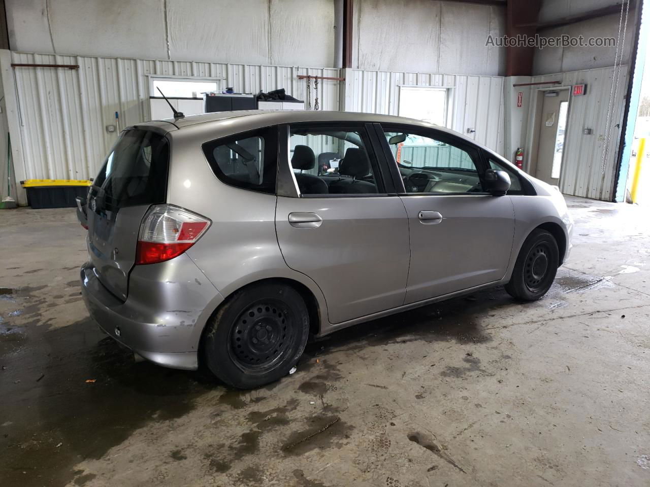 2009 Honda Fit  Gray vin: JHMGE87239S069707