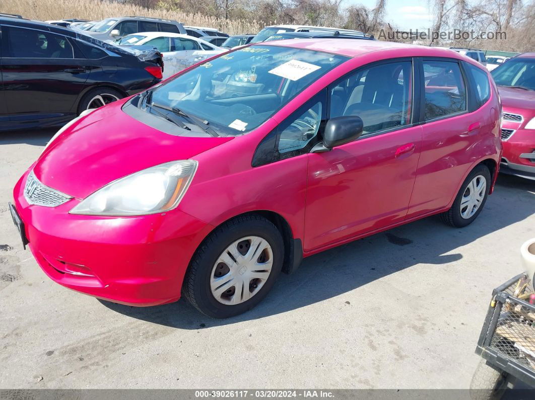 2009 Honda Fit   Red vin: JHMGE87259S061513