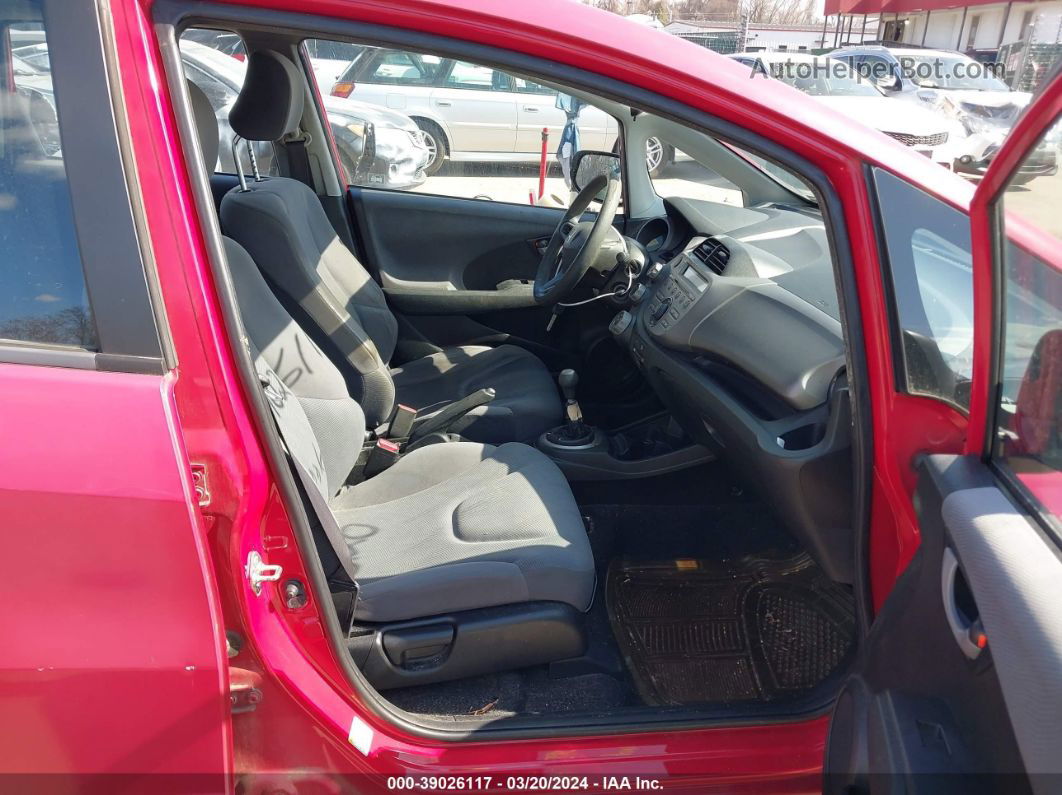 2009 Honda Fit   Red vin: JHMGE87259S061513