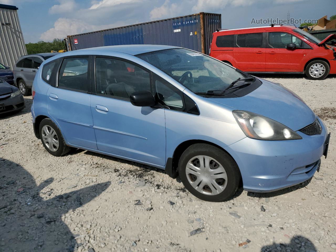 2009 Honda Fit  Blue vin: JHMGE87269S071726