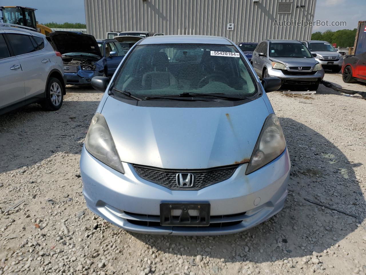 2009 Honda Fit  Blue vin: JHMGE87269S071726