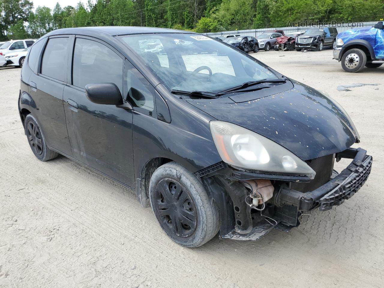 2009 Honda Fit  Black vin: JHMGE87279S038623