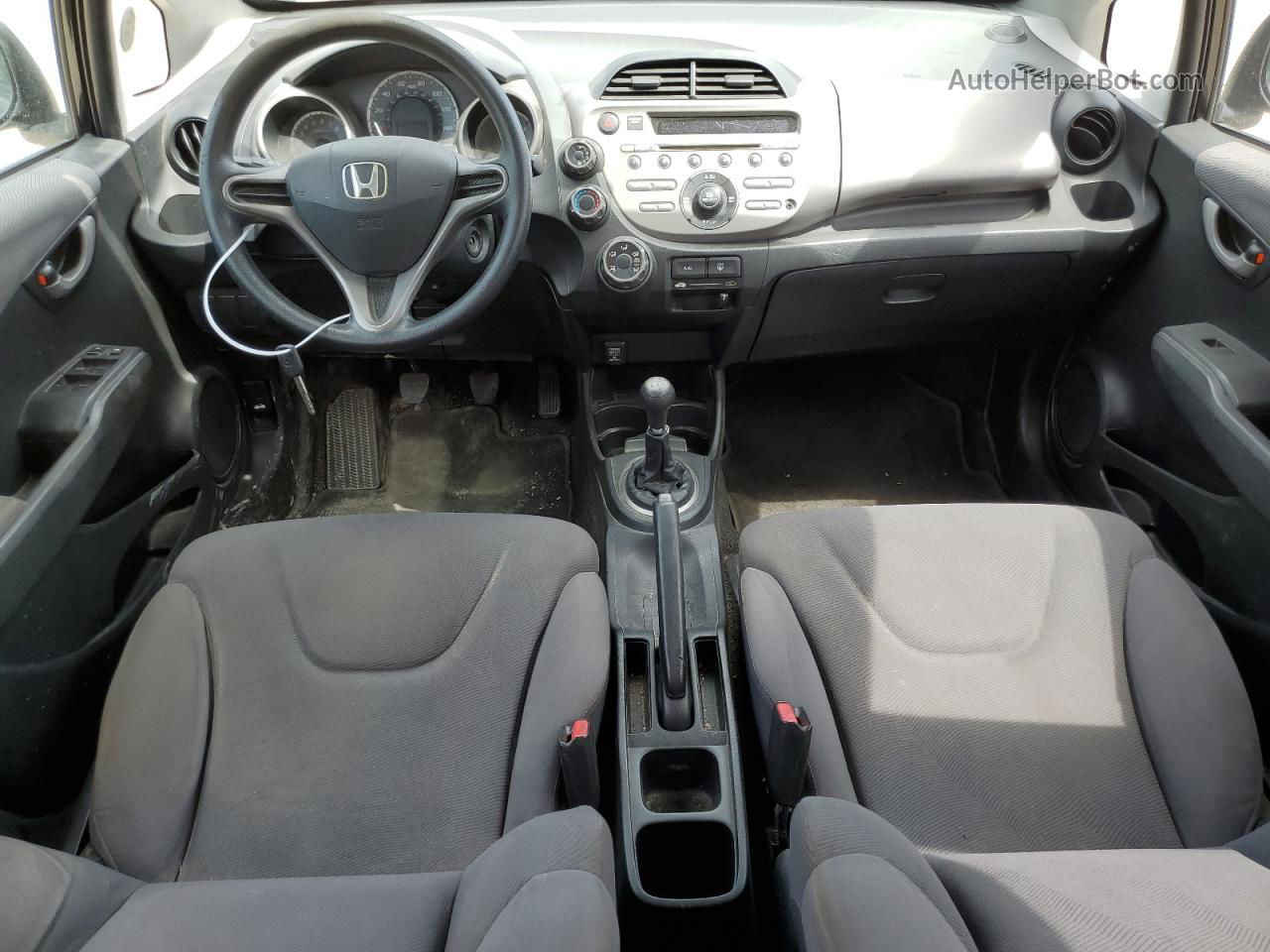 2009 Honda Fit  Черный vin: JHMGE87279S038623