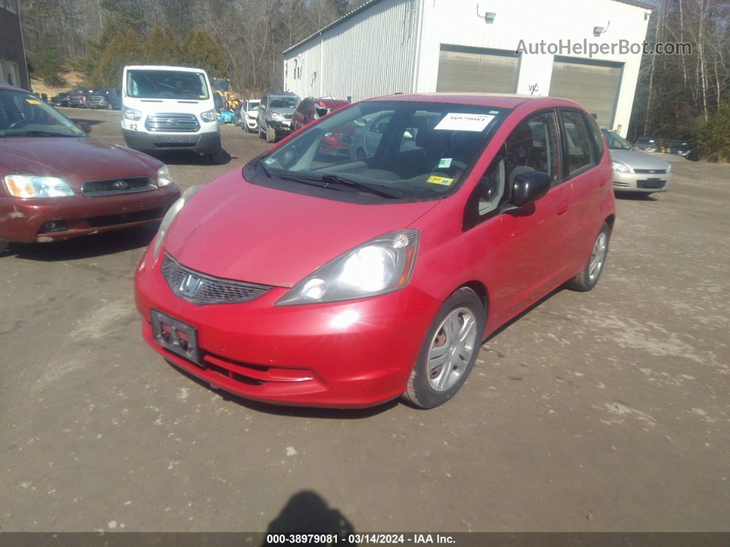 2009 Honda Fit   Красный vin: JHMGE87289S048402