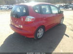 2009 Honda Fit   Red vin: JHMGE87289S048402