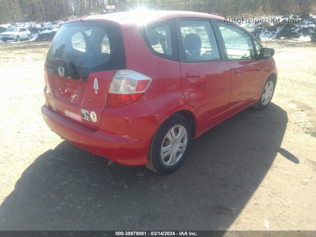 2009 Honda Fit   Красный vin: JHMGE87289S048402