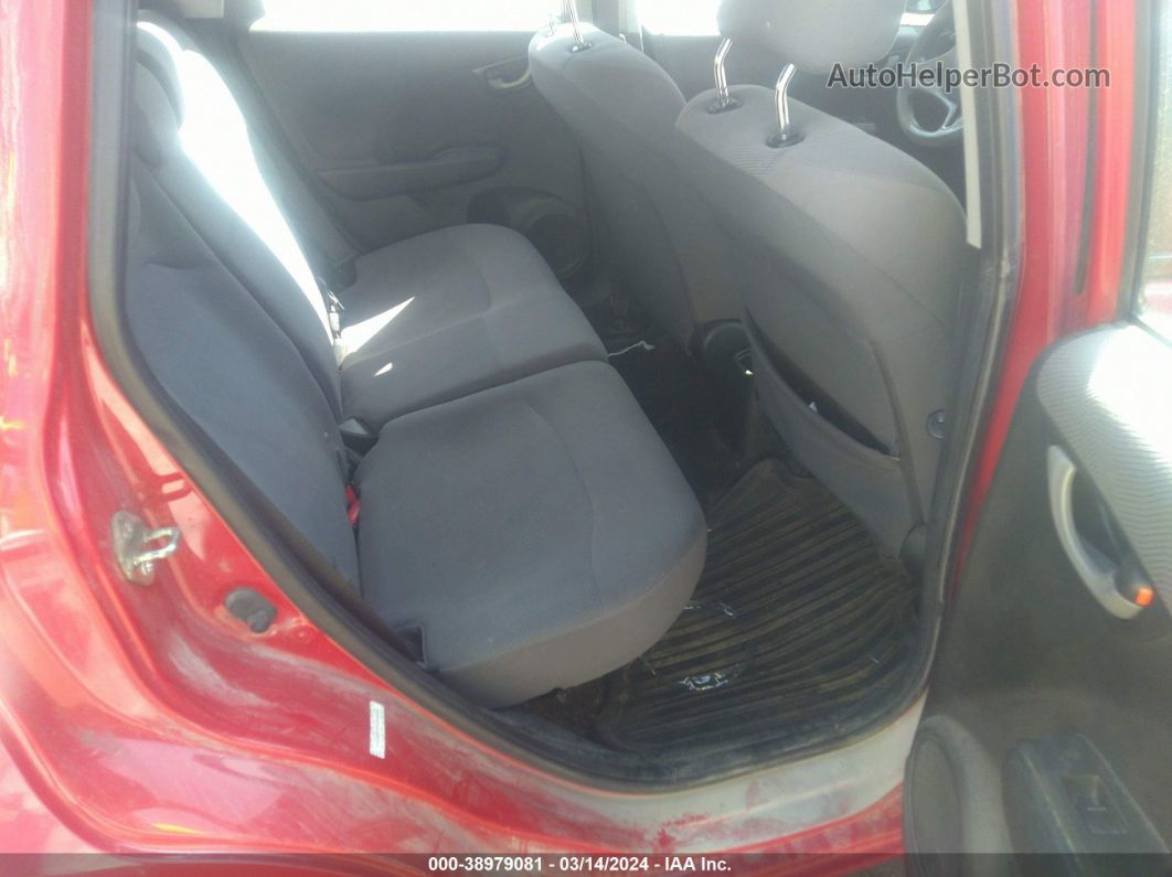 2009 Honda Fit   Красный vin: JHMGE87289S048402