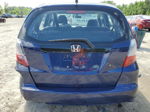 2009 Honda Fit  Синий vin: JHMGE87289S070352