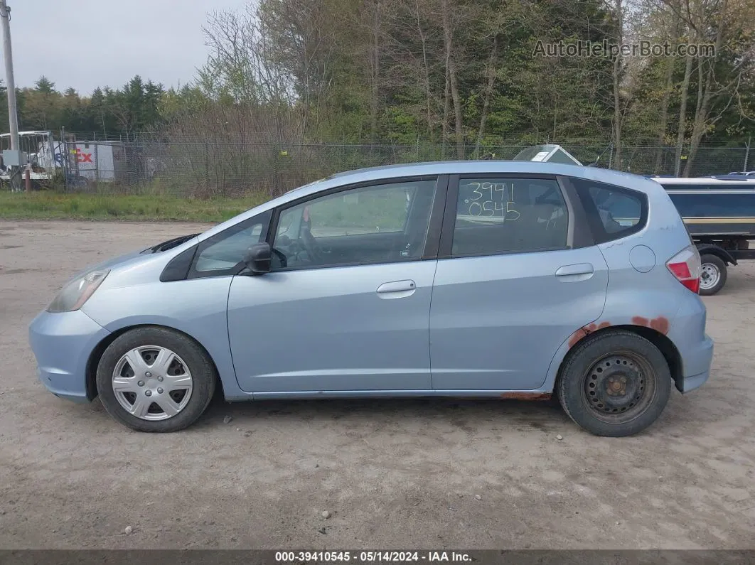 2009 Honda Fit   Light Blue vin: JHMGE872X9S033982