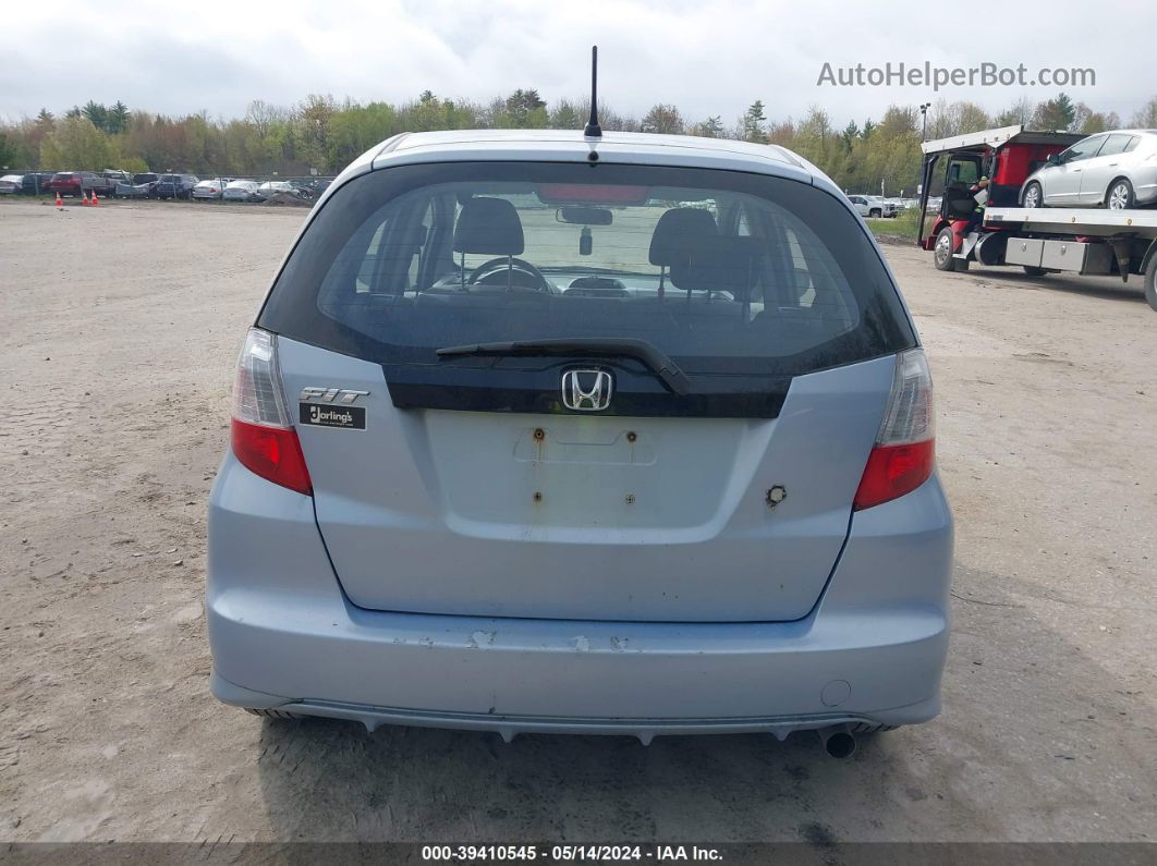 2009 Honda Fit Light Blue vin: JHMGE872X9S033982