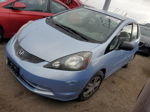 2009 Honda Fit  Синий vin: JHMGE872X9S053990