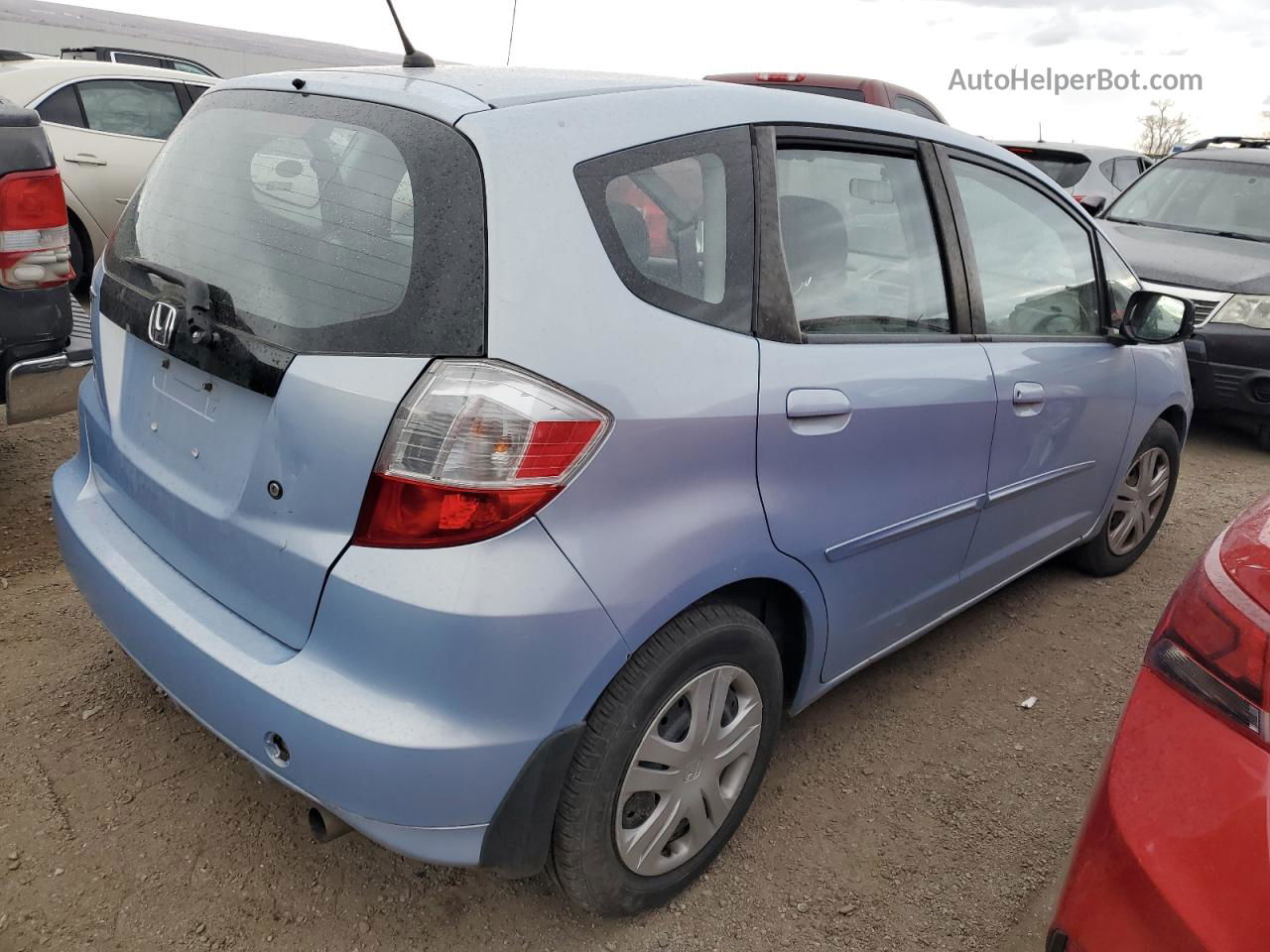 2009 Honda Fit  Blue vin: JHMGE872X9S053990