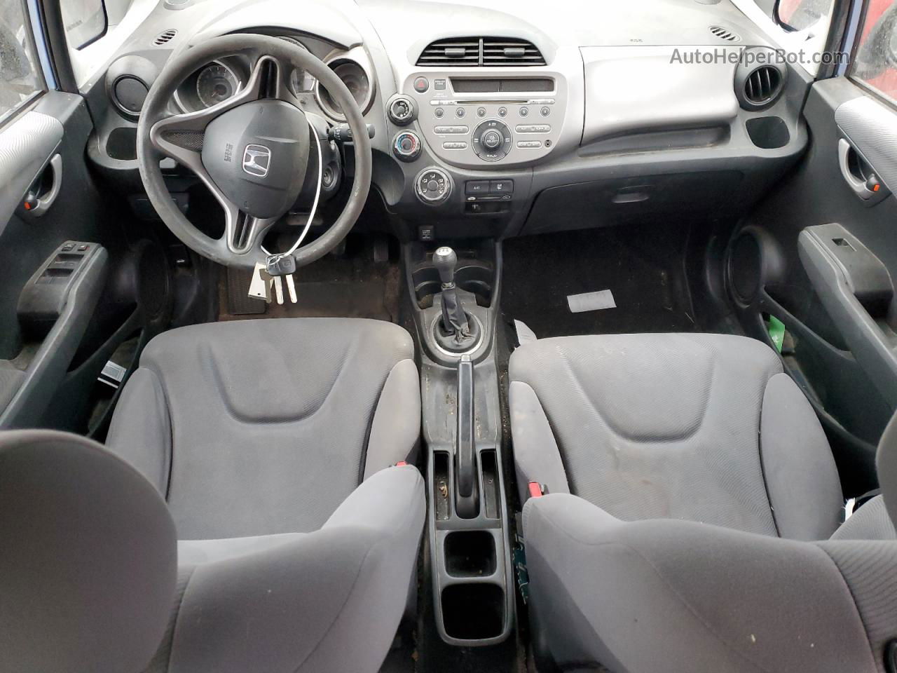 2009 Honda Fit  Синий vin: JHMGE872X9S053990