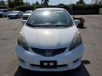 2009 Honda Fit Sport White vin: JHMGE87419S008485