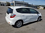 2009 Honda Fit Sport White vin: JHMGE87419S008485