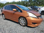 2009 Honda Fit Sport Оранжевый vin: JHMGE87429S016143